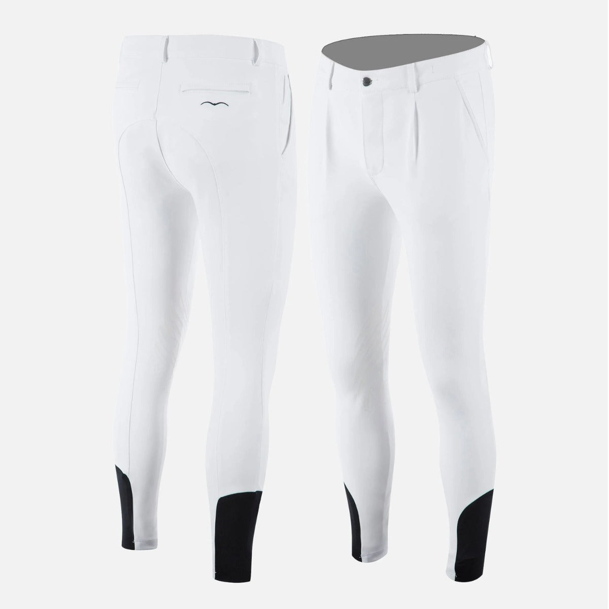 Animo Men's Merc Riding Breeches-White