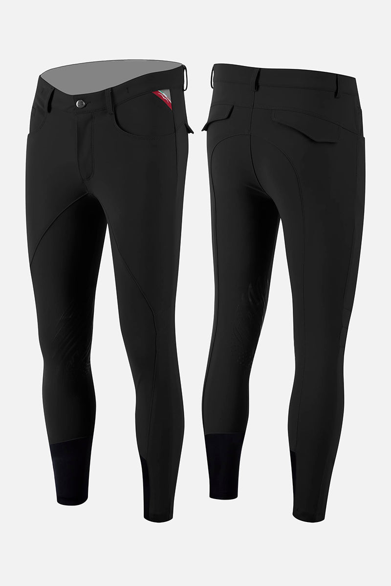 Animo Men's Metrik 24S Riding Breeches - Black / 44