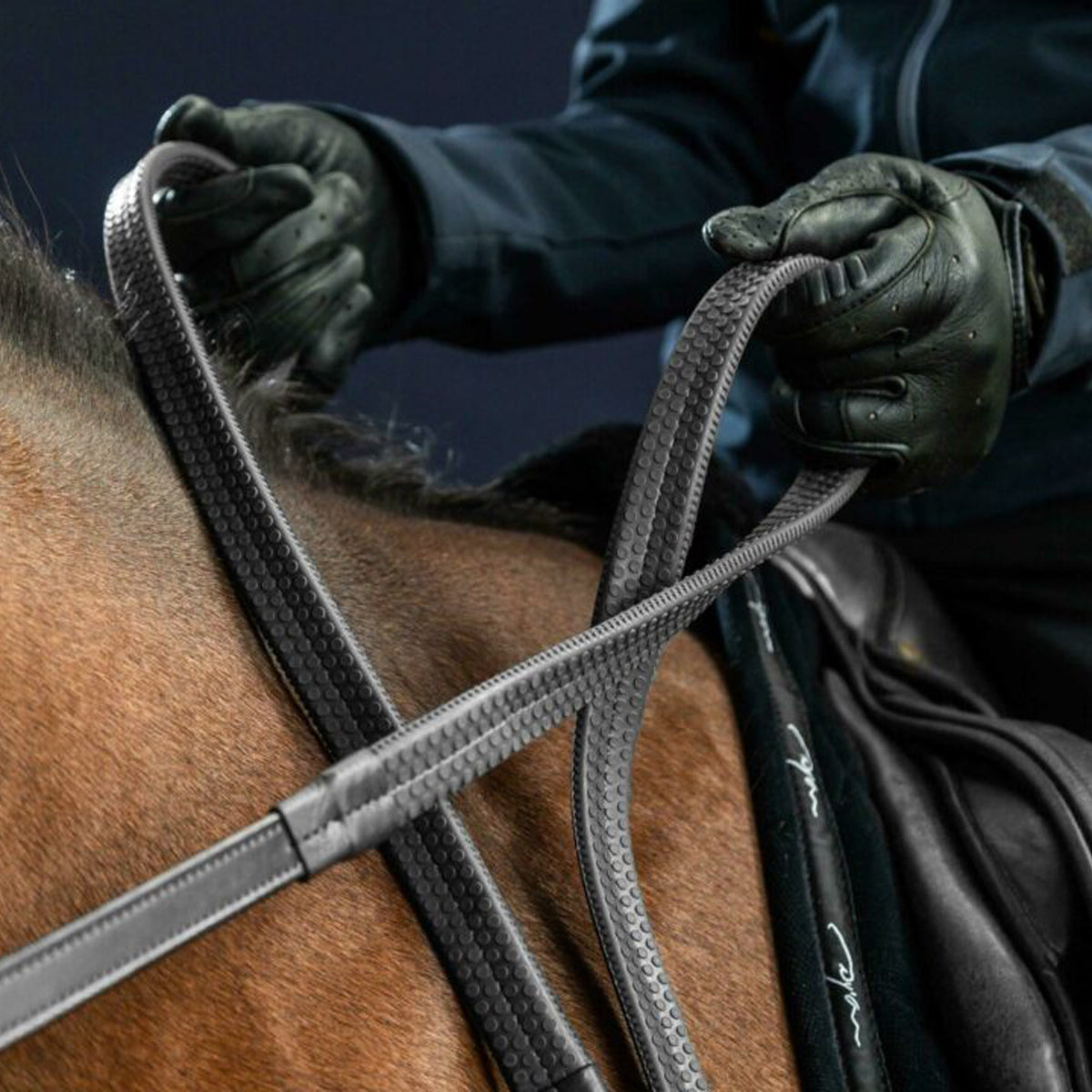 DY'ON 1/2 Rubber Reins New English Collection