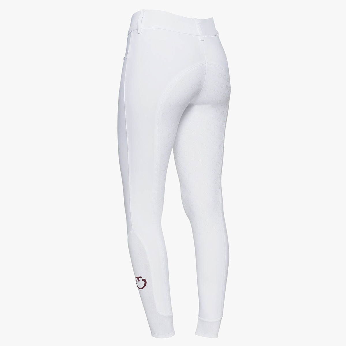 Cavalleria Toscana Women's American Full Grip Breeches-White