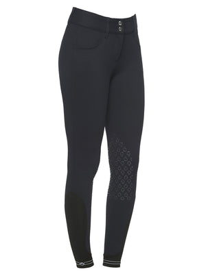 Cavalleria Toscana Women's American Breeches With Perforated Logo Tape