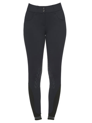 Cavalleria Toscana Women's American Breeches With Perforated Logo Tape