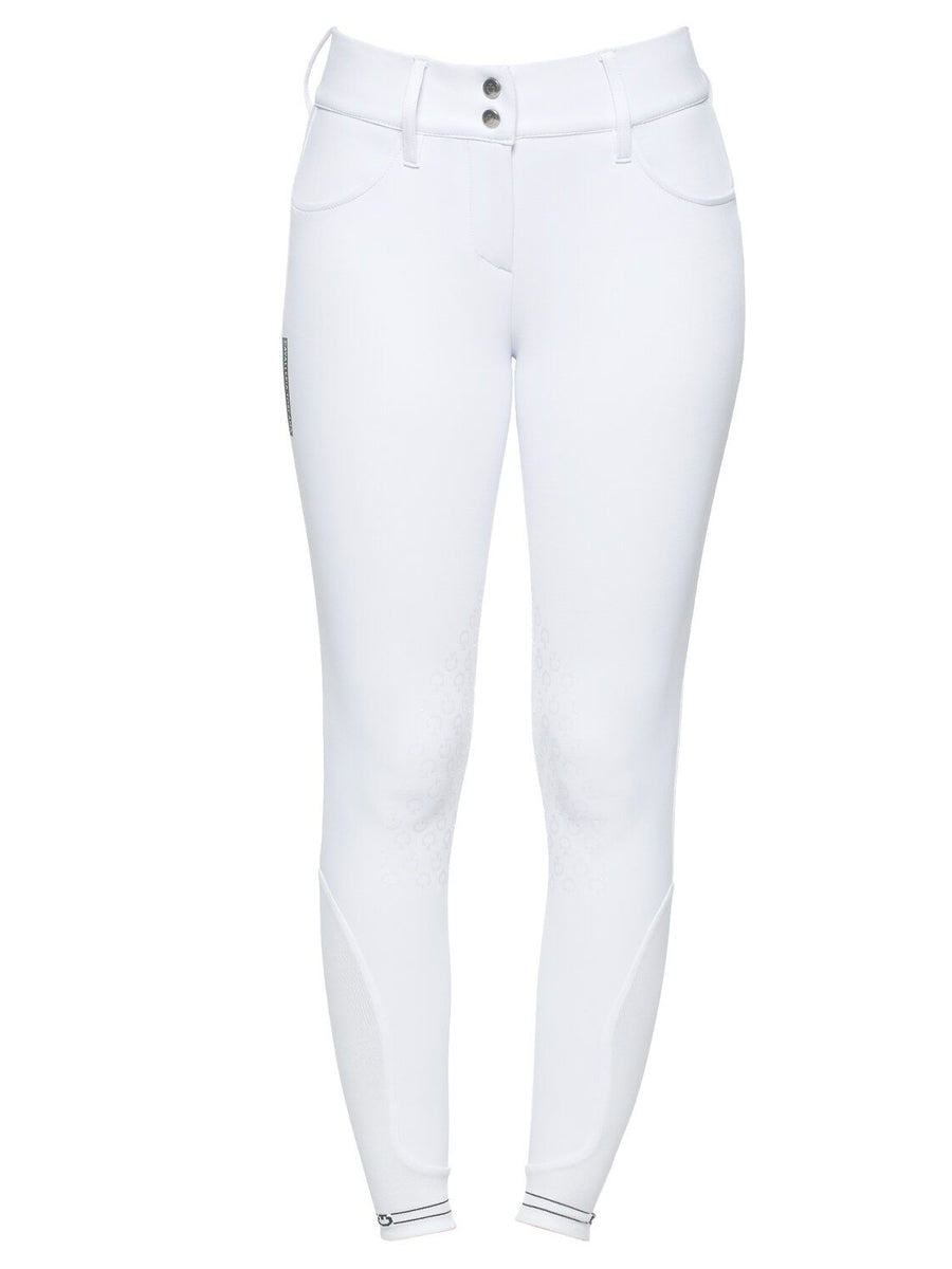 Cavalleria Toscana Women's American Breeches With Perforated Logo Tape