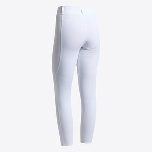 Women's Jumping Full Grip Leggings-White