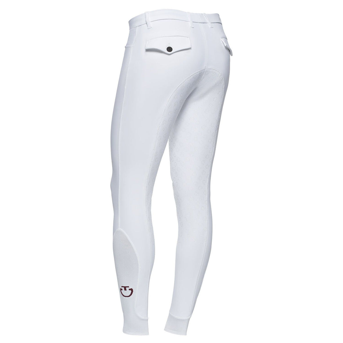 Cavalleria Toscana Men's Full Grip Dressage Breeches -White