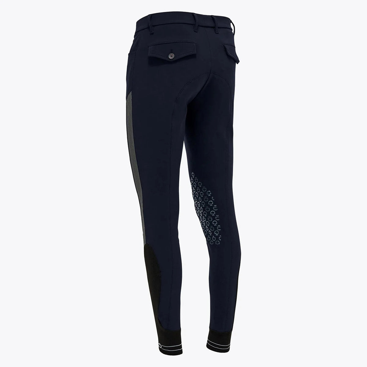 Cavalleria Toscana Men's Logo Print Riding Breeches