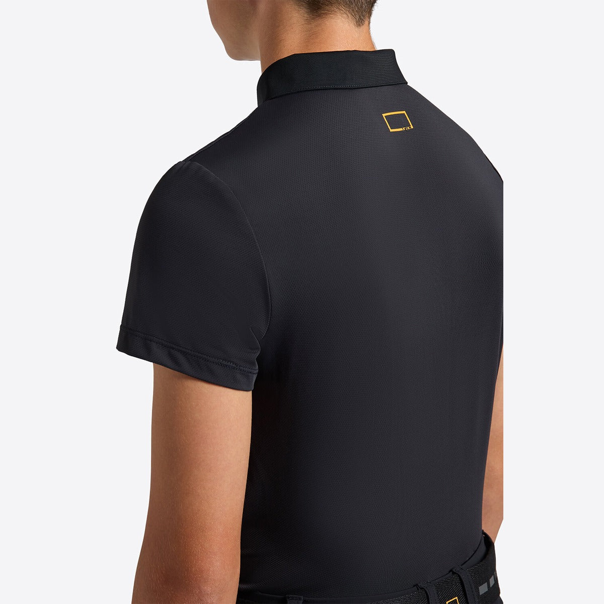 RG Boys Short Sleeve Micro Perforated Jersey Polo with Zip