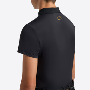 RG Boys Short Sleeve Micro Perforated Jersey Polo with Zip