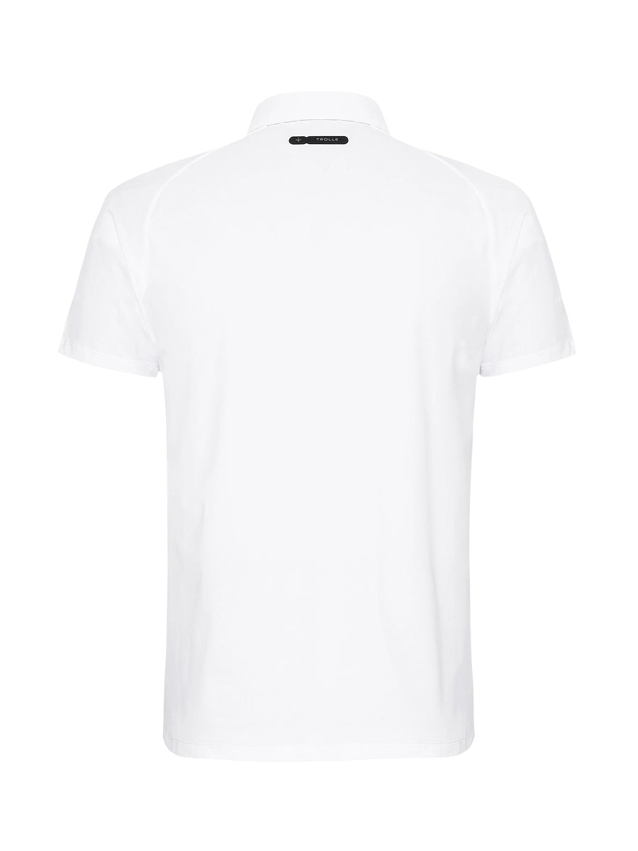 Trolle Men's Aero Competition Polo-White