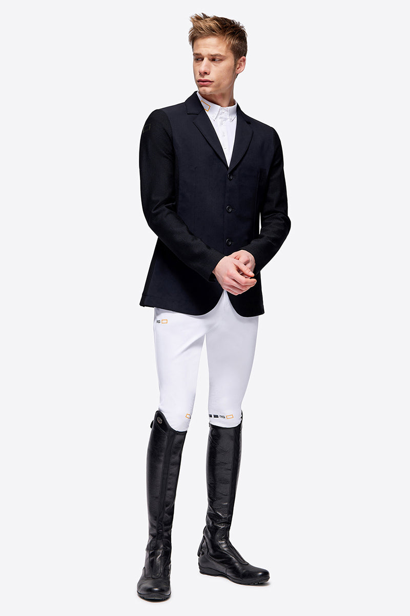 RG Men's Jersey And Mesh Riding Jacket
