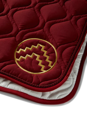 Sakkara Quilted Signature Logo Saddle Pad
