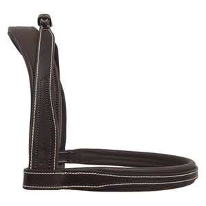 Silver Crown Bridle La Baule II Headpiece With H Noseband Flat Leather