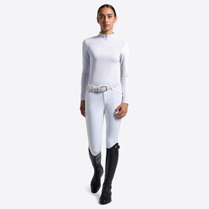 RG Girls Jacquard Jersey Competition Shirt L/S-White