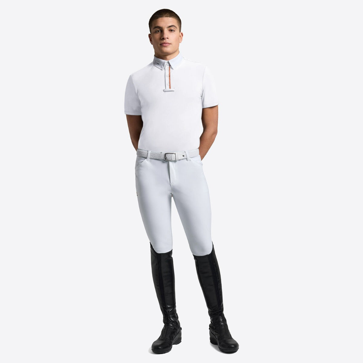 RG Men's Tech Competition Shirt S/S-White
