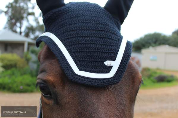 Silver Crown Cotton Ear Bonnet