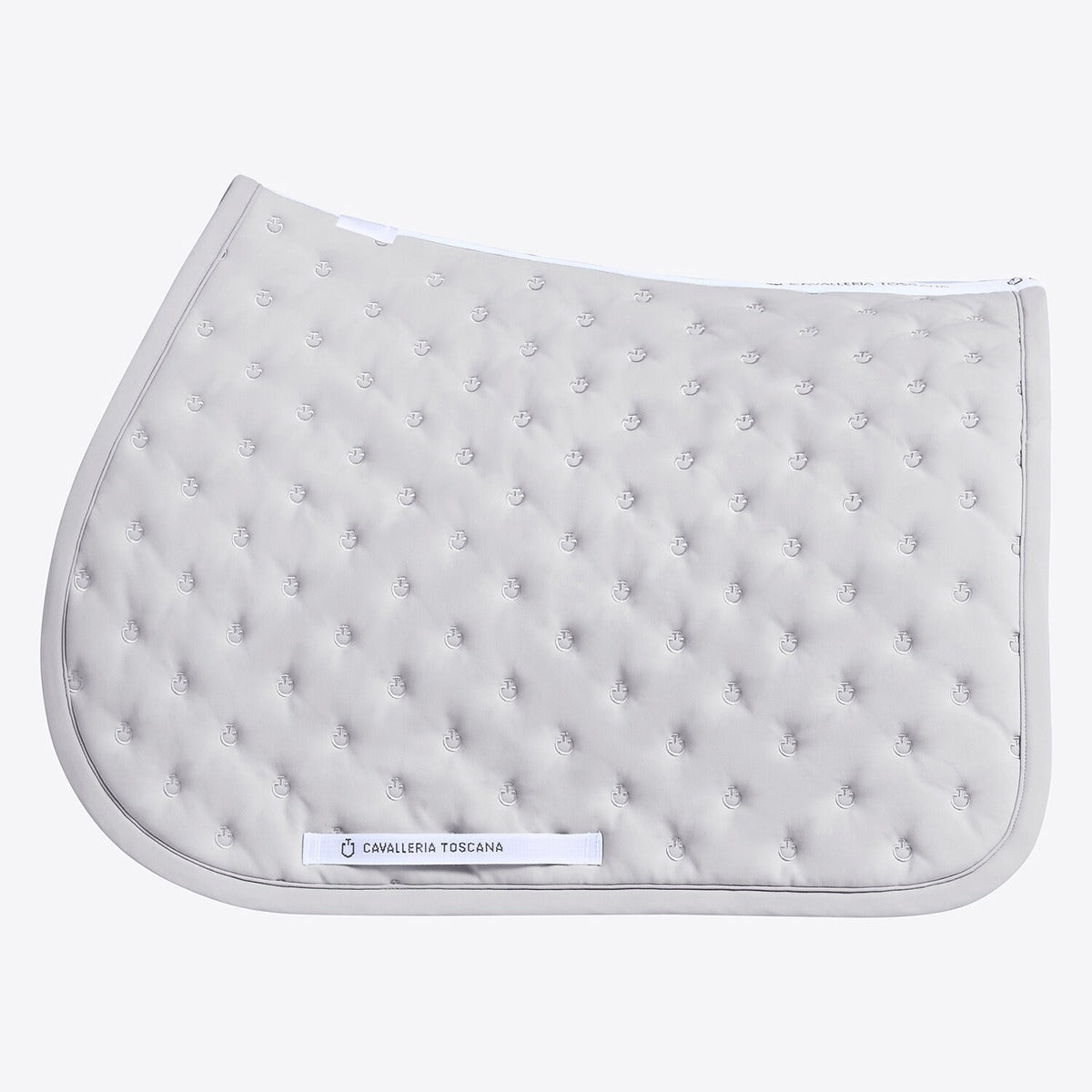 Cavalleria Toscana Jumping Saddle Pad with Quilted Design and Micro Logo