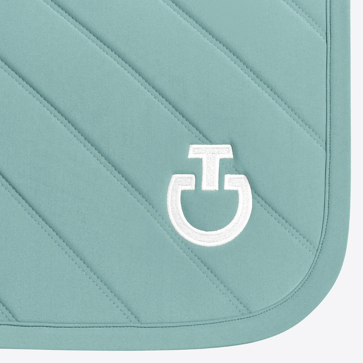 Cavalleria Toscana Jumping Saddle Pad with Diamond and Line Quilting