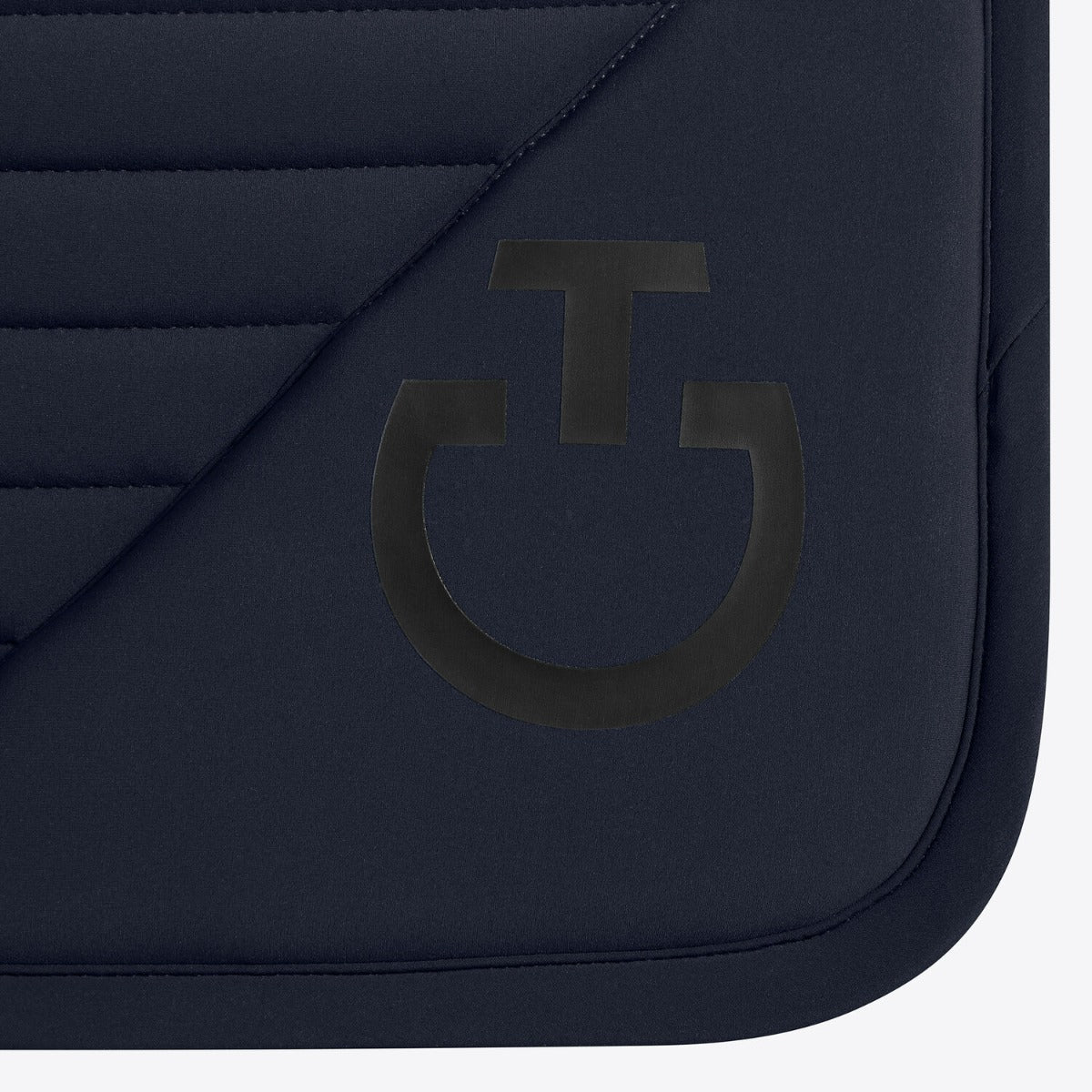 Cavalleria Toscana Jumping Saddle Pad in Logo Print Jersey