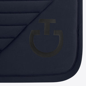 Cavalleria Toscana Jumping Saddle Pad in Logo Print Jersey