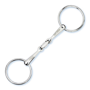 Stübben Easy Control Loose Ring Snaffle, Double Broken
