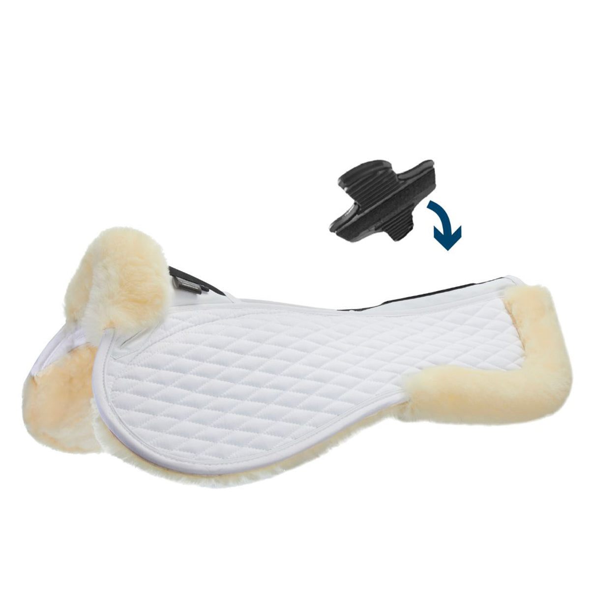 Stübben Streamline Lambswool Half Pad