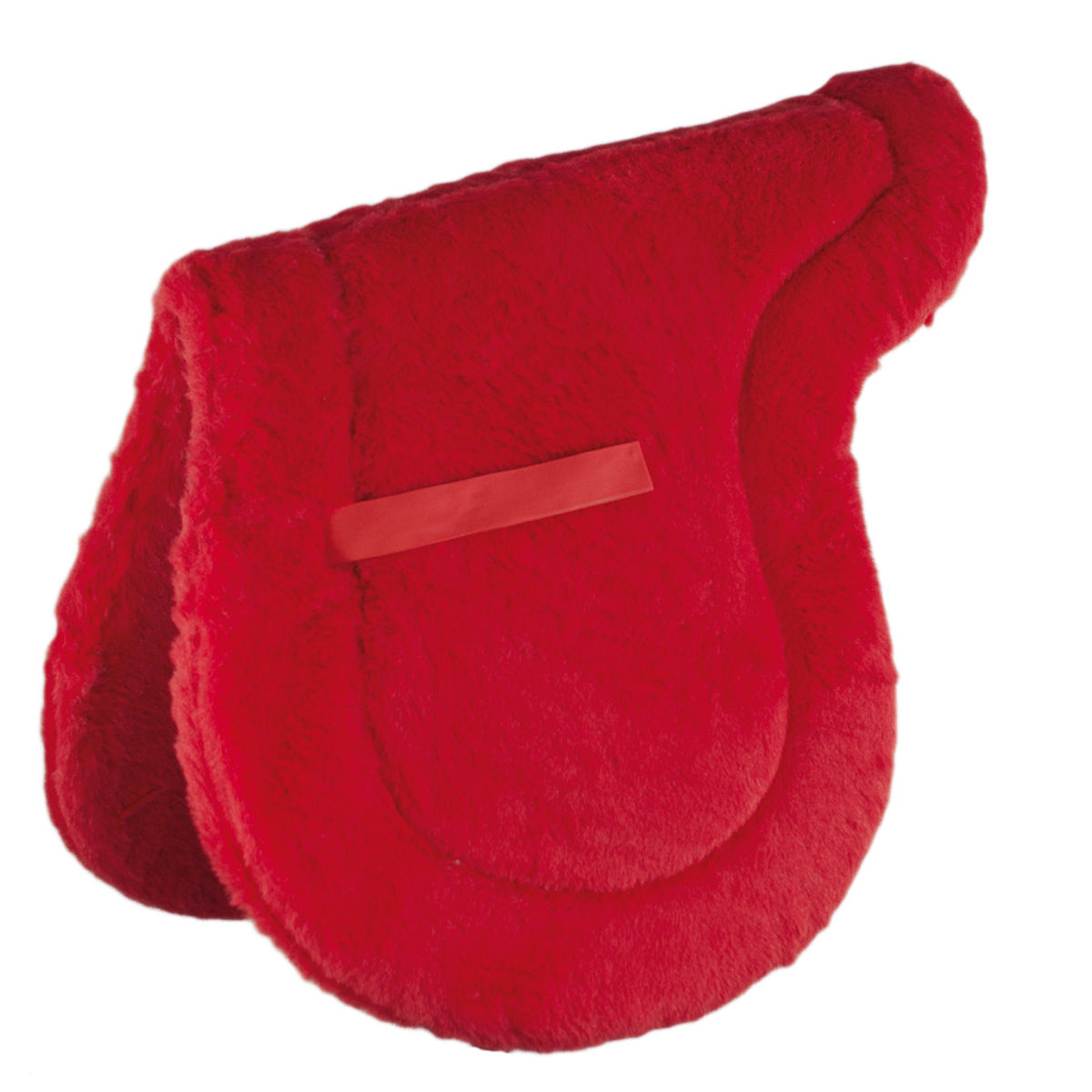 Synthetic Fleece Shaped Saddle Pad
