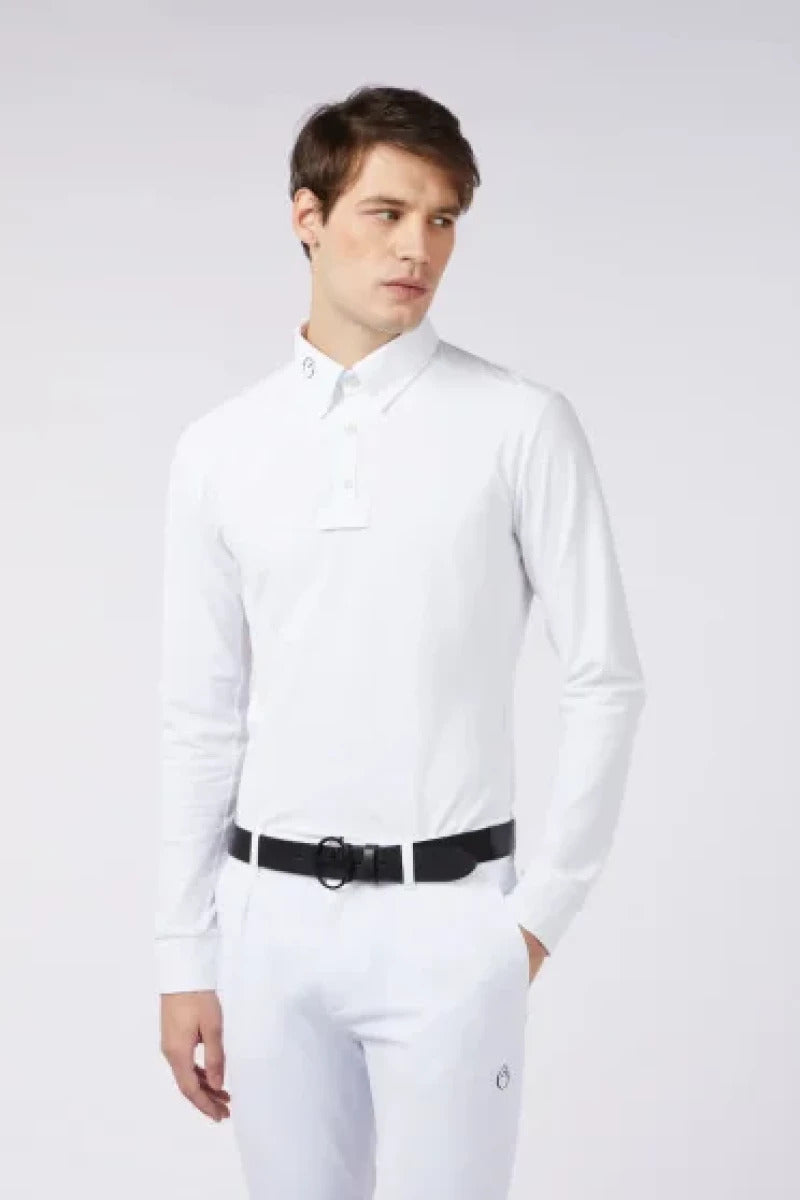 Men's Bobbio L/S Shirt-White