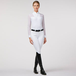 Women's Sabaudia L/S Shirt-Optical White