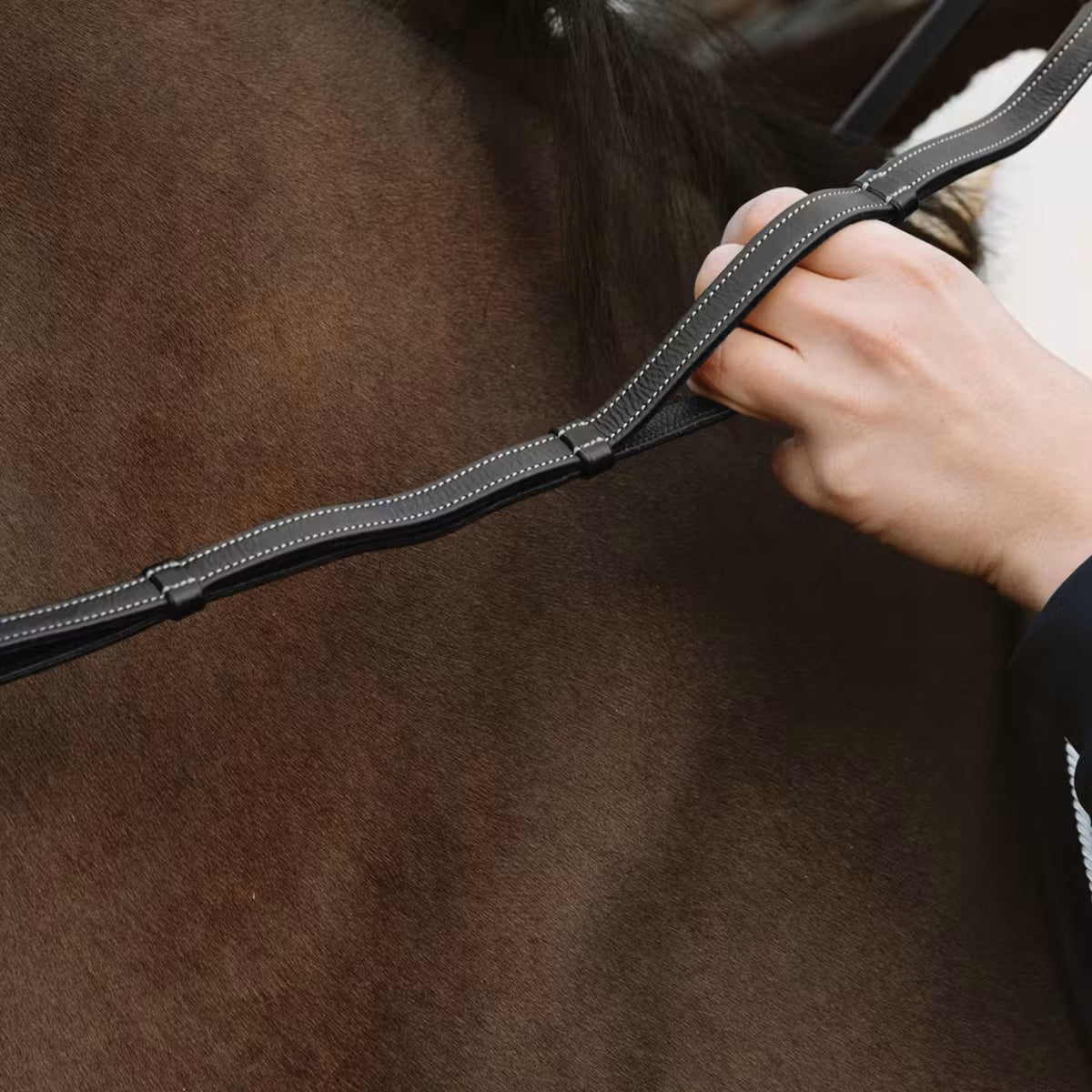 DY'ON Leather Handle Reins 1/2