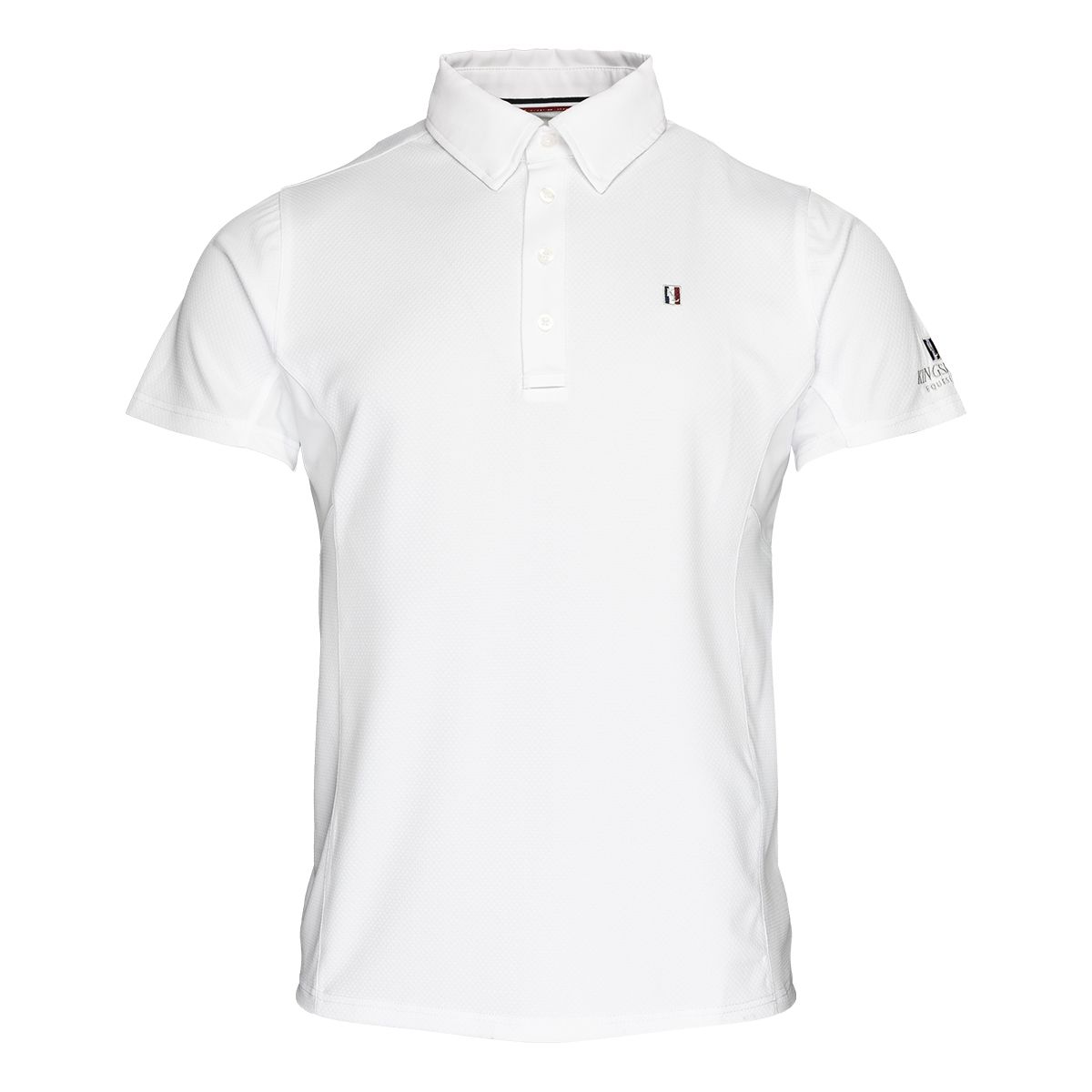 KingsLand Men's Classic SS Show Shirt White