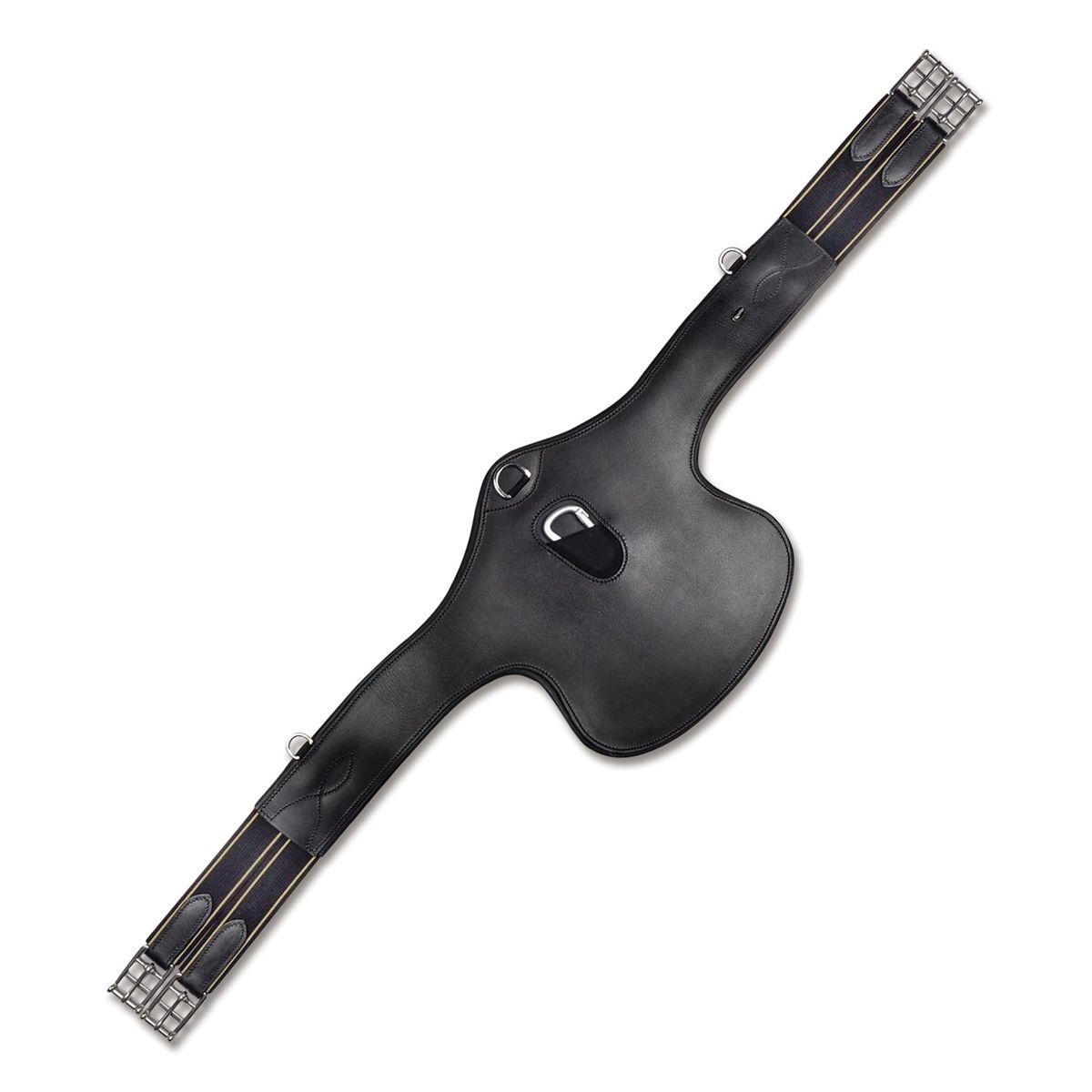 Leather Saddlegirth with Stud Guard