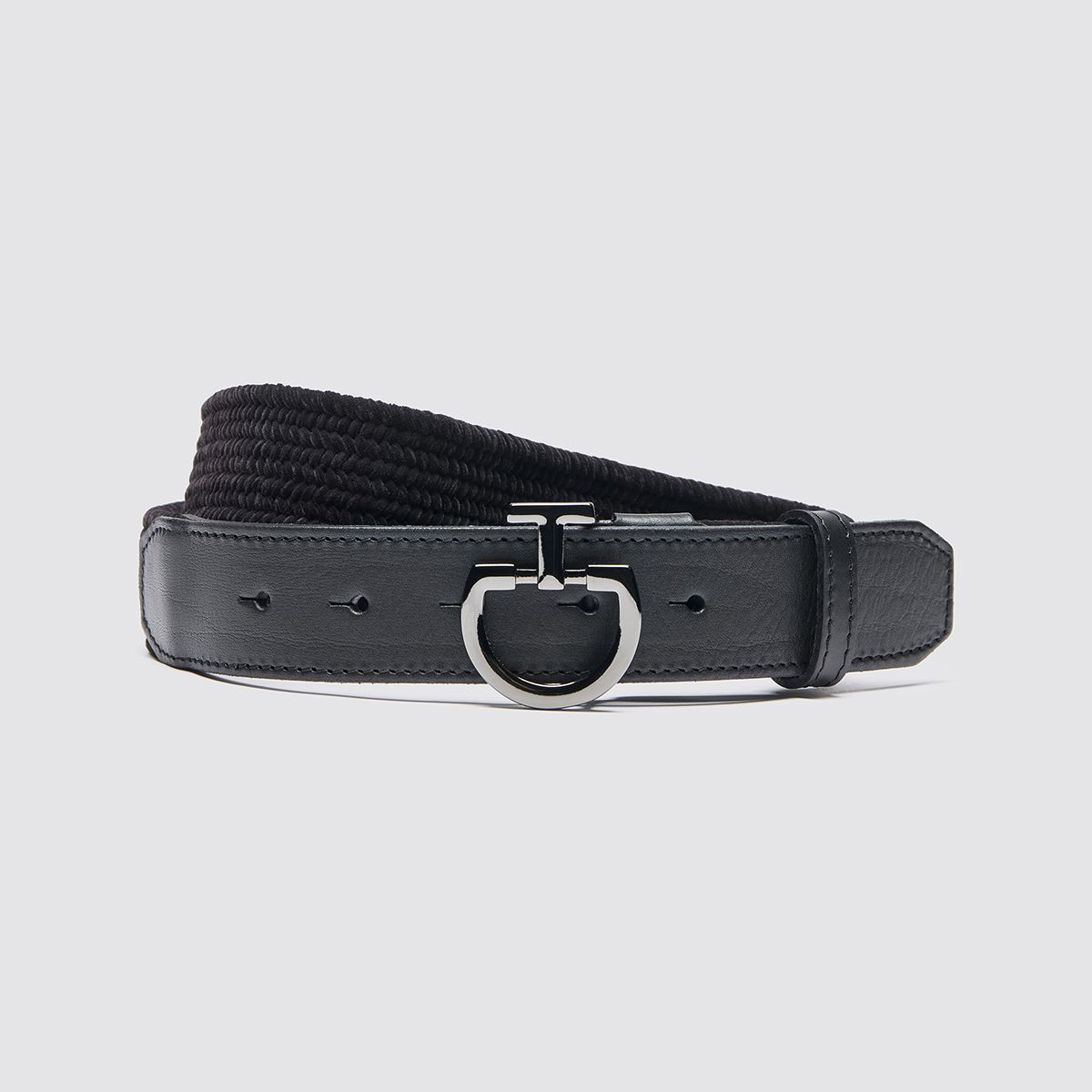 Cavalleria Toscana Men's Velvet Belt