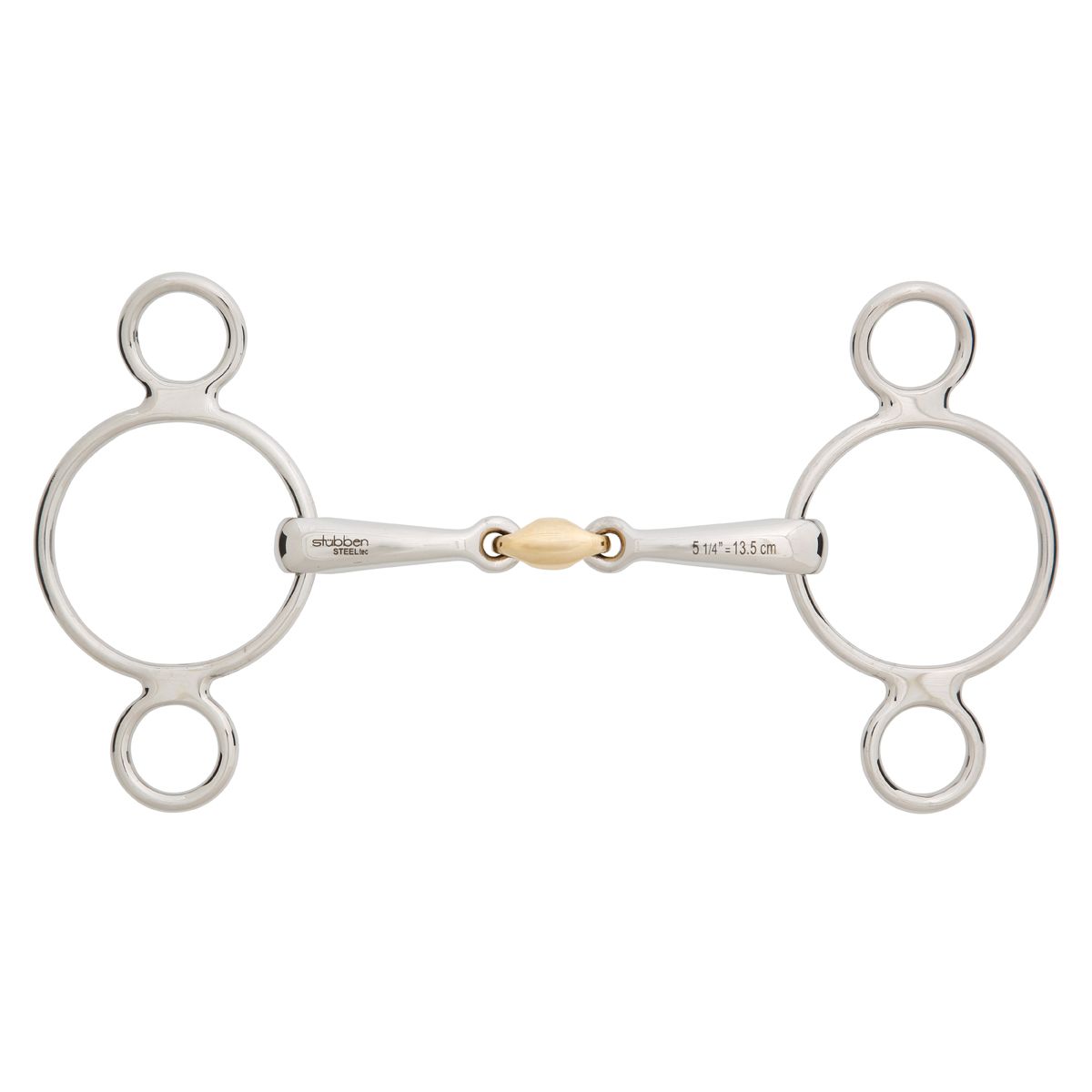 Stübben 3-Ring Gag Double Broken
