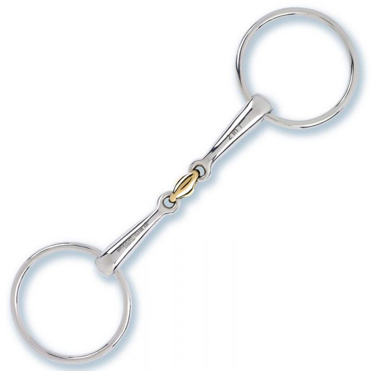 Stubben 2in1 Loose Ring Snaffle double broken