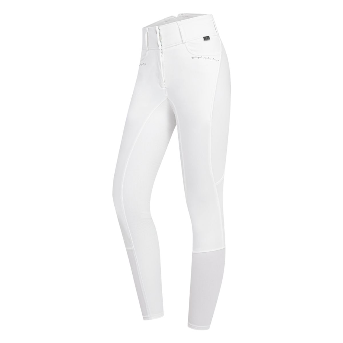 ELT Women's Mathilda Glam High Waist Breeches White