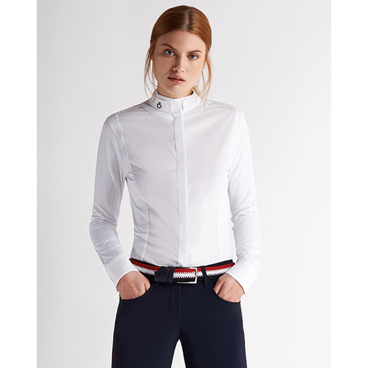 Cavalleria Toscana Women's Gala Shirt Long Sleeve