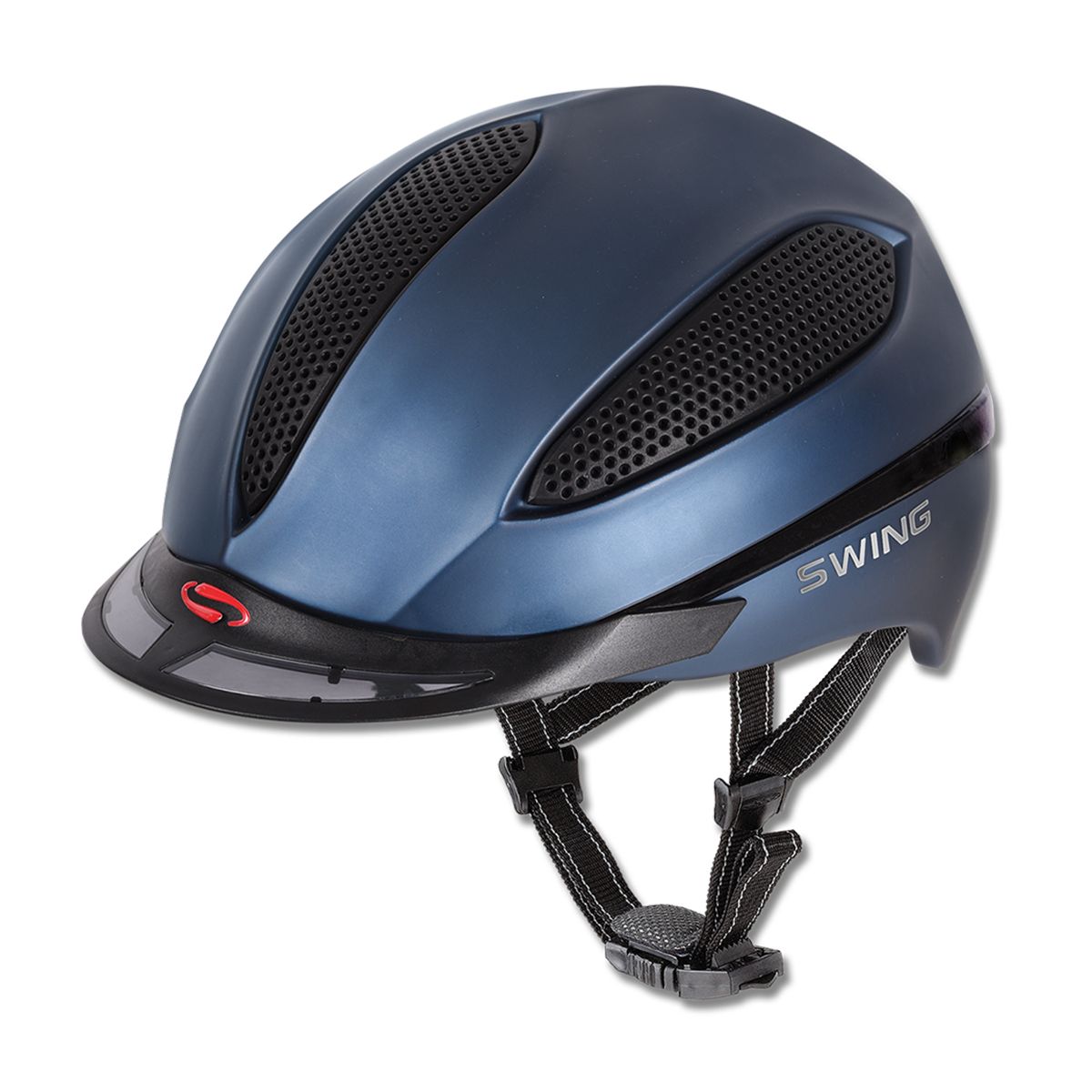 Swing H16 Pro Riding Helmet-Blue-52 - 58 cm
