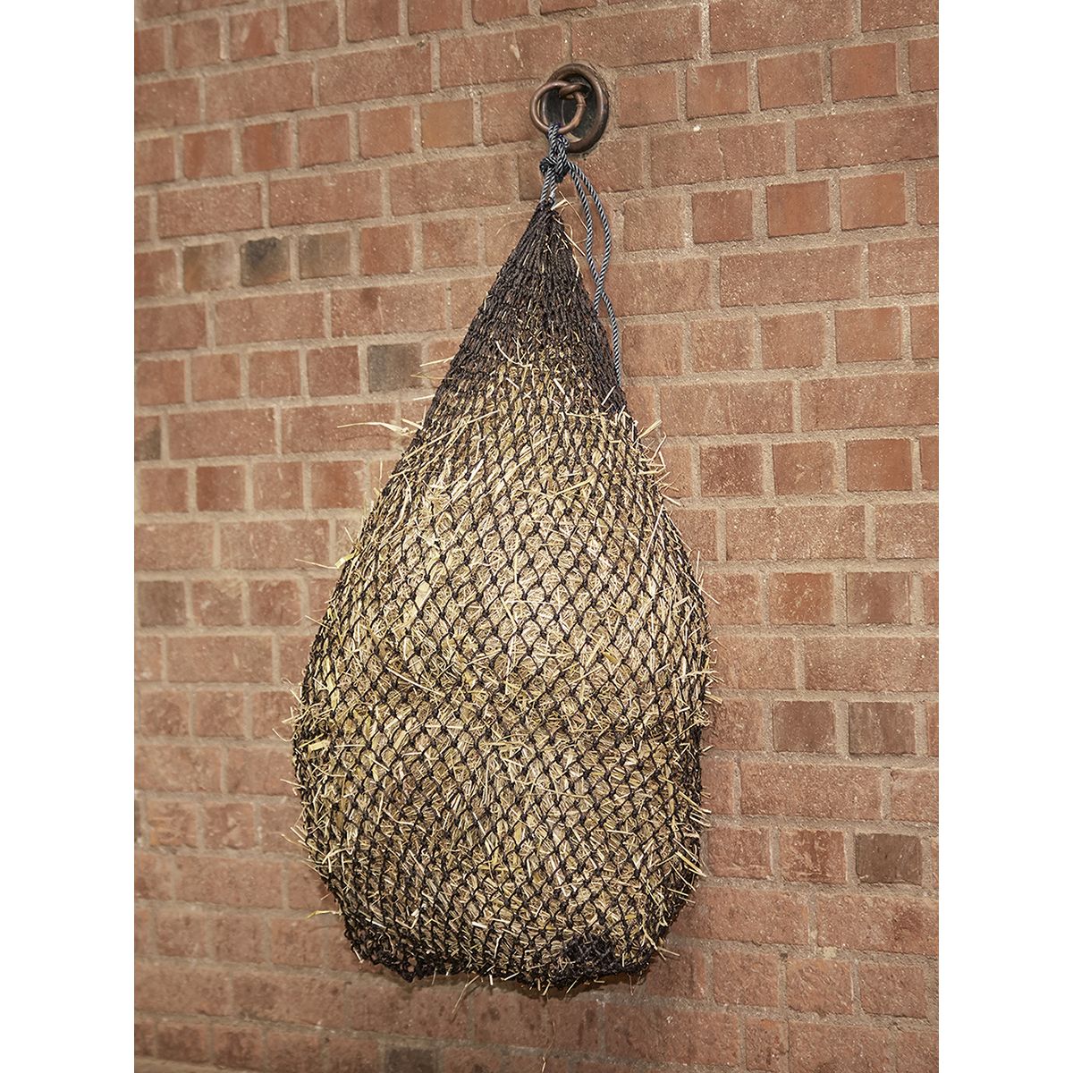 Large Slow Feed Hay Net Black