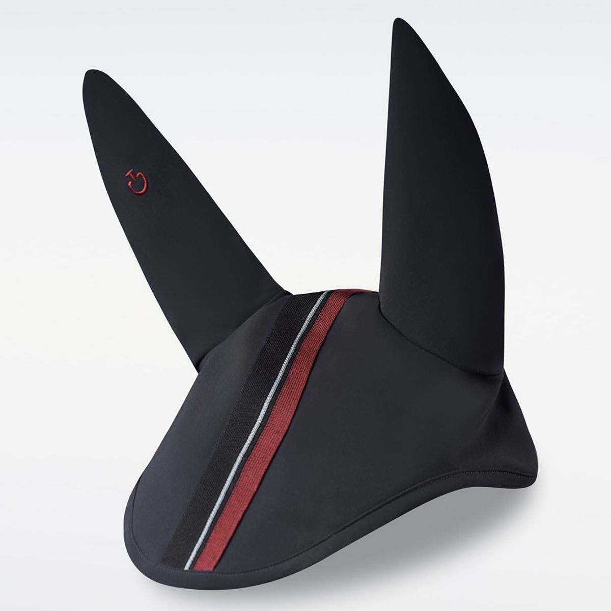 Cavalleria Toscana Embroidered Rhombi Ear Bonnet