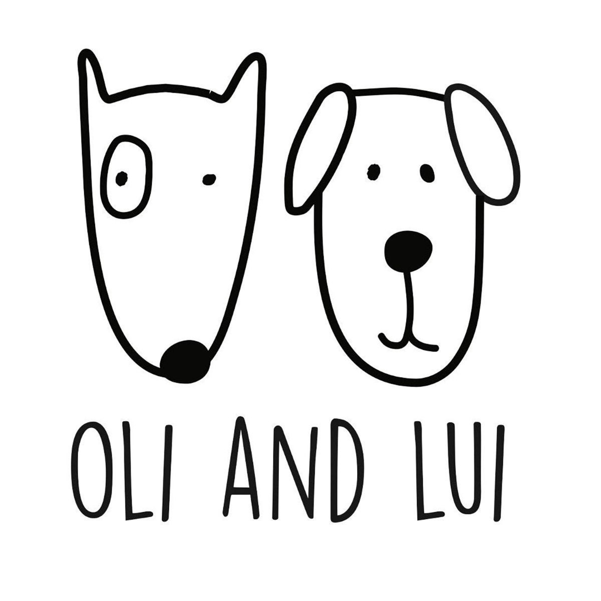 Oli and Lui Dog Shirt Plain