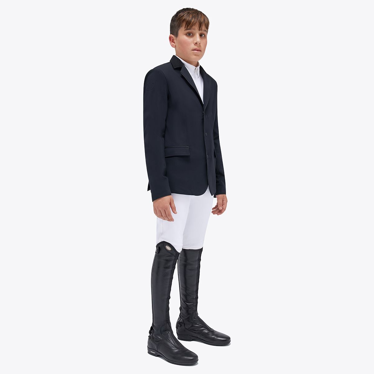 Cavalleria Toscana Boy's GP Zip Competition Jacket