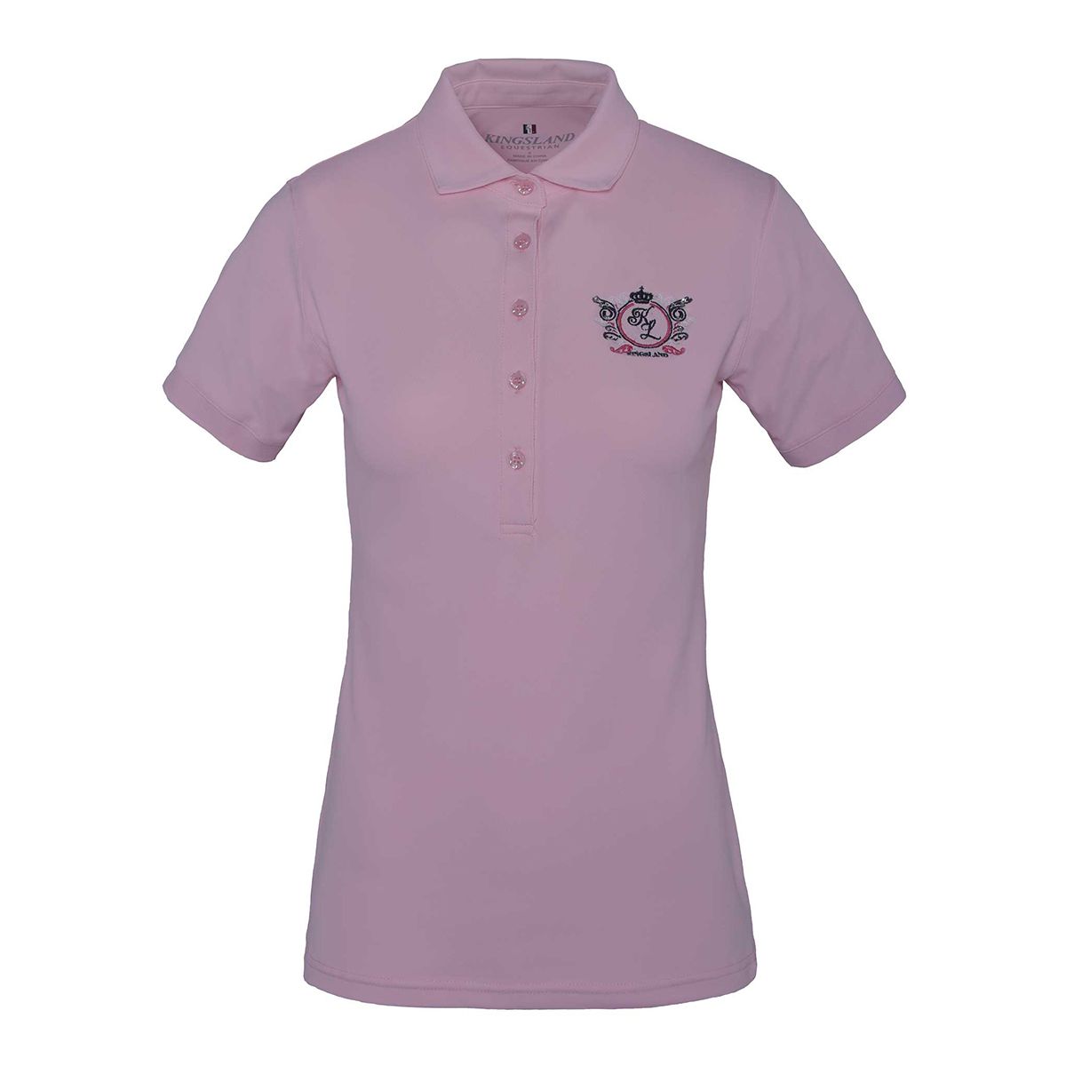Kingland Women's Trayas Technical Piques Polo Shirt