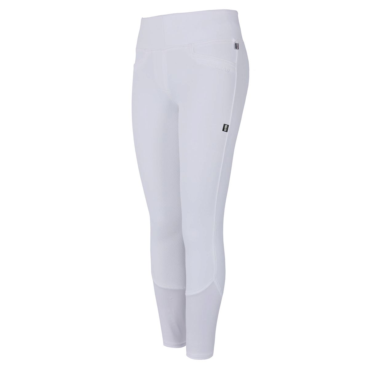 Kingsland Girl's Katja E-Tec F-Grip Pullon Breeches White