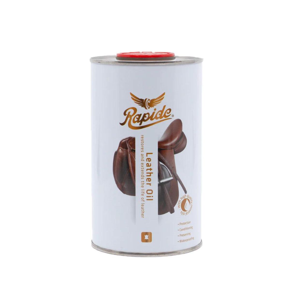 Rapide Leather Oil Black