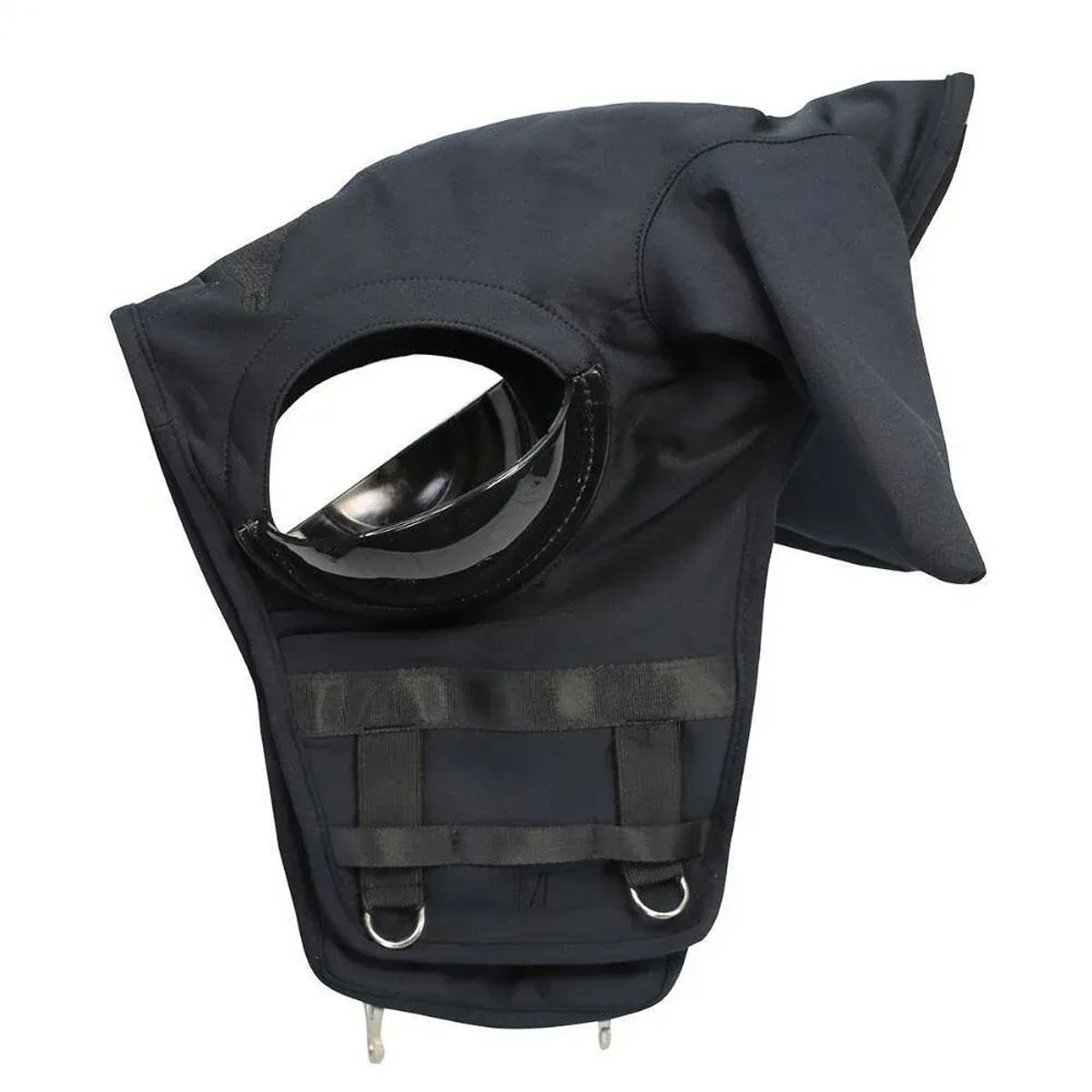 Liquid Titanium Mask with Ears with Full Cups