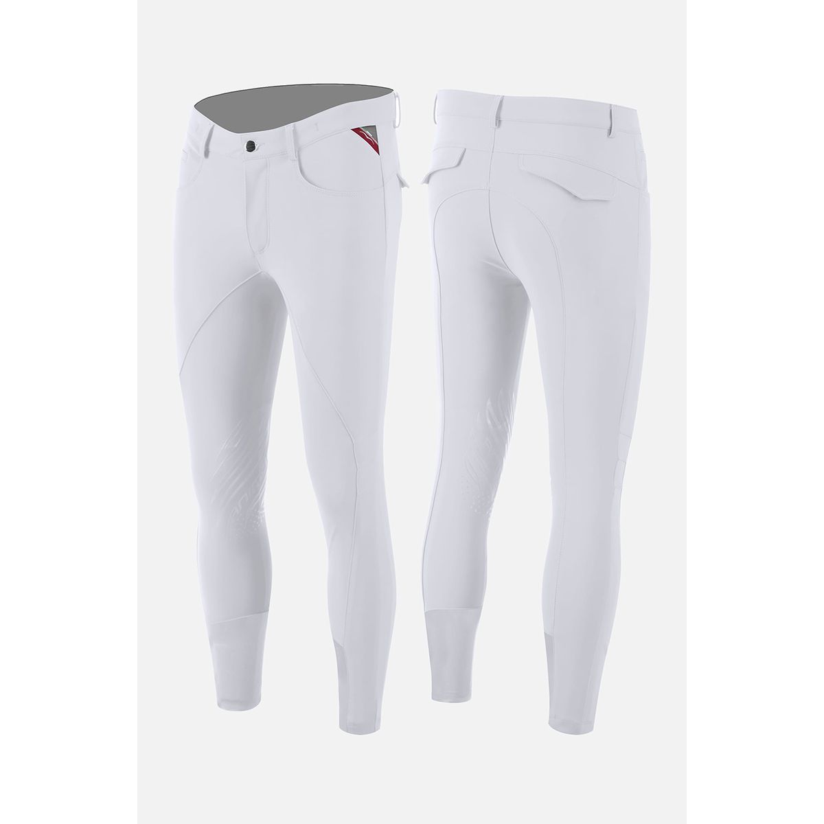 Animo Men's Metrik 24S Riding Breeches White