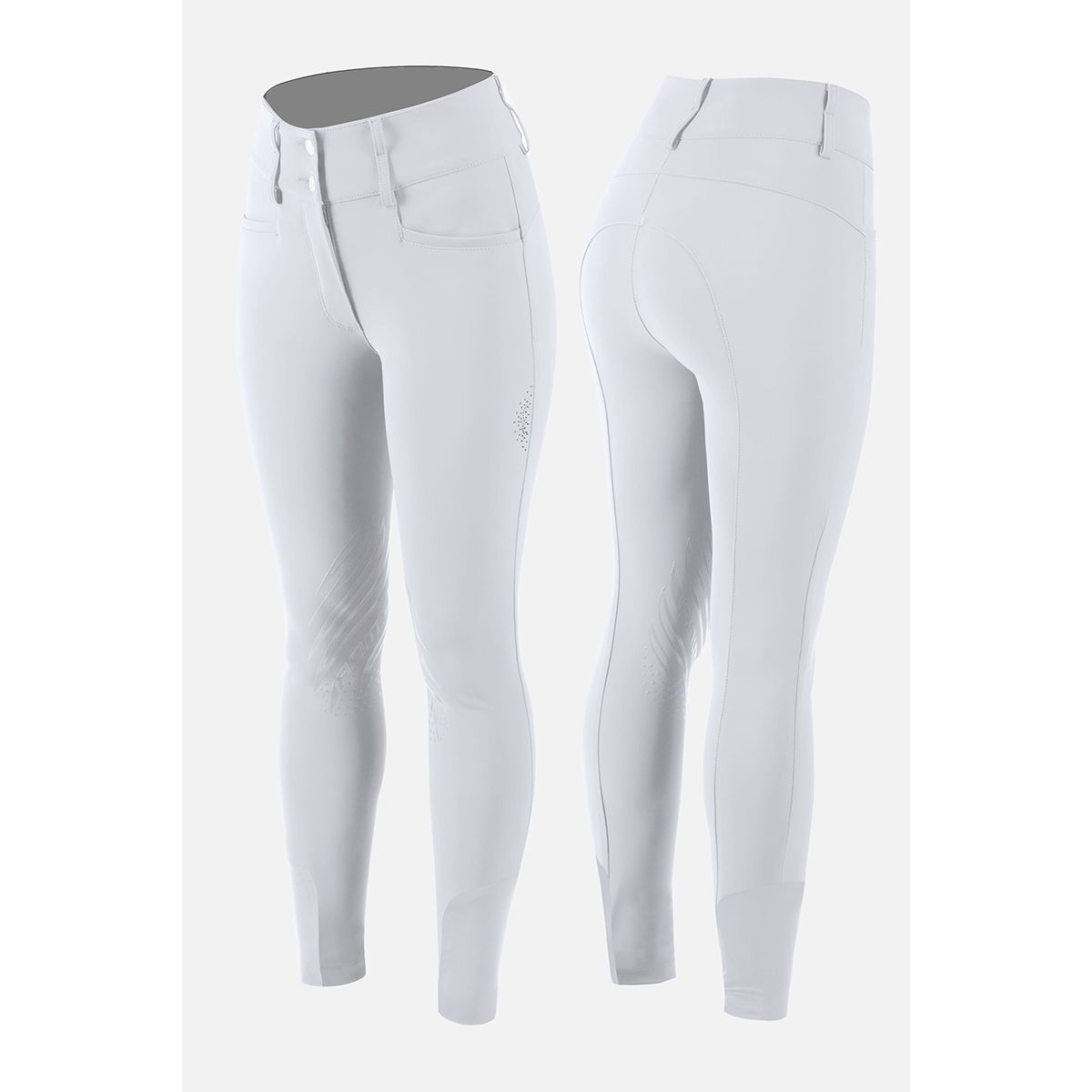 Animo Women's Nuka 24S Riding Breeches White