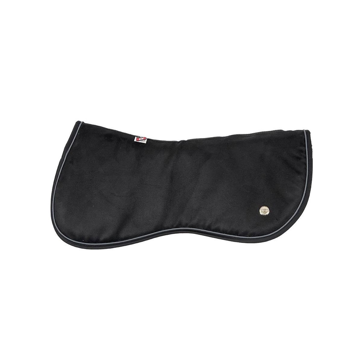 Ogilvy Jump Memory Foam Half Pad Standard Black - X - Light Grey