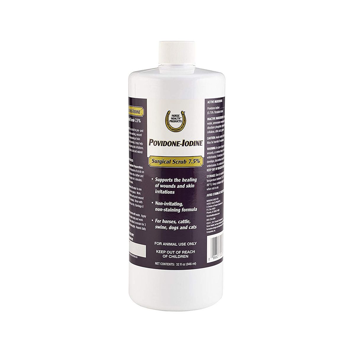 Horse Health Povidone-Iodine Surgical Scrub 7.5%