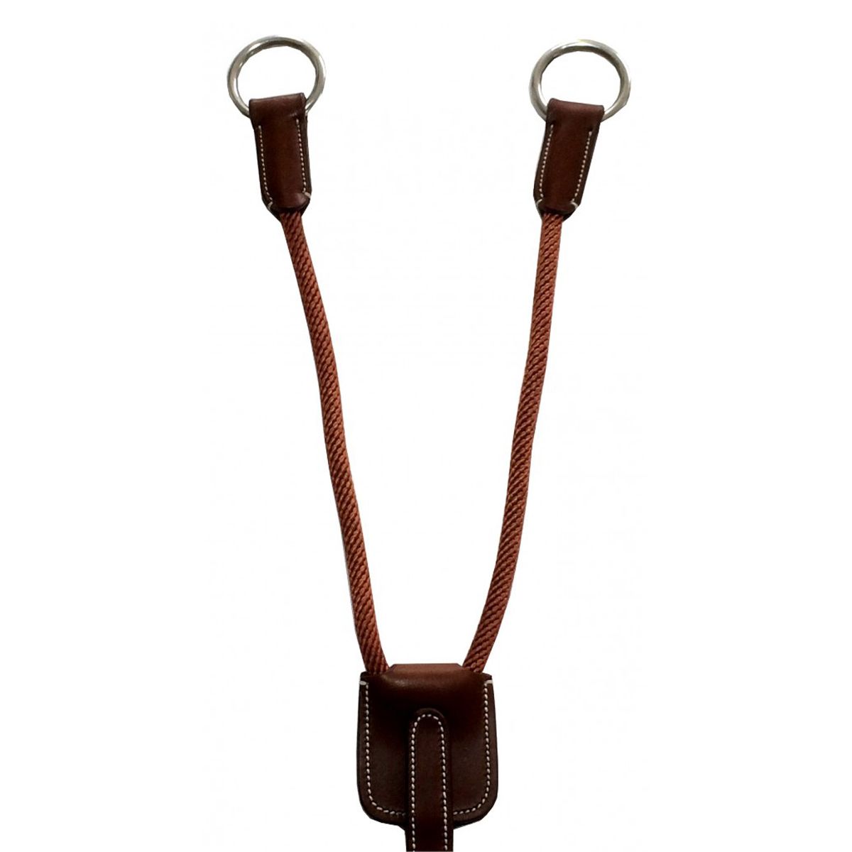 Silver Crown Fork Cord and Leather